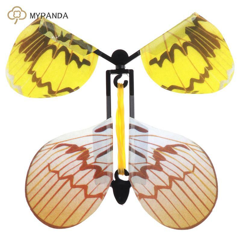 1 шт. магический реквизит бабочка Летающая карточка игрушка с пустыми руками бабочка на солнечной батарее Свадебная бабочка-трансформер Летающая бабочка Волшебные трюки