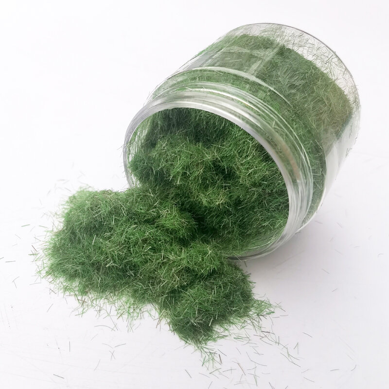 Static Grass Pó para DIY, reunindo Turf, reunindo Materiais de Nylon, folhagem, Escala HO N Z, Trem Ferroviário Diorama Kits, 50ml, 1.5mm, 3mm, 5mm, 8mm