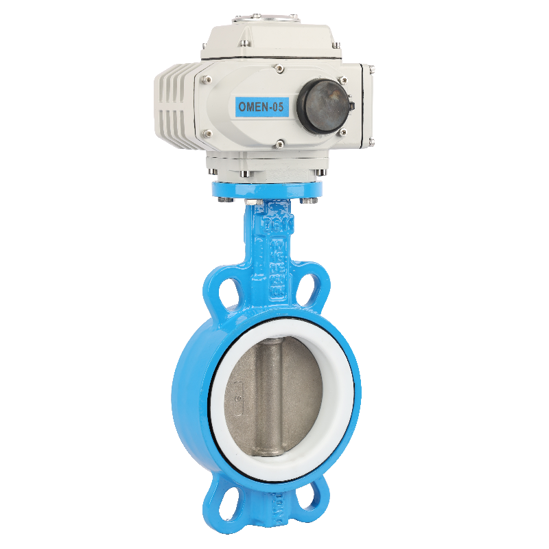 Reliable Electric Actuated Control Wafer Water Automatic TPFE/EPDM Butterfly Valve - Cast Iron Body - Buy Today