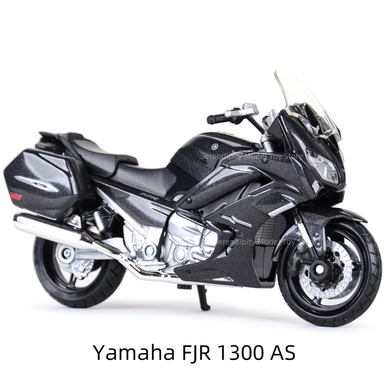 Bburago 1:18 Yamaha FJR 1300 Sebagai Kendaraan Die Cast Statis Mainan Model Sepeda Motor Dapat Dikoleksi