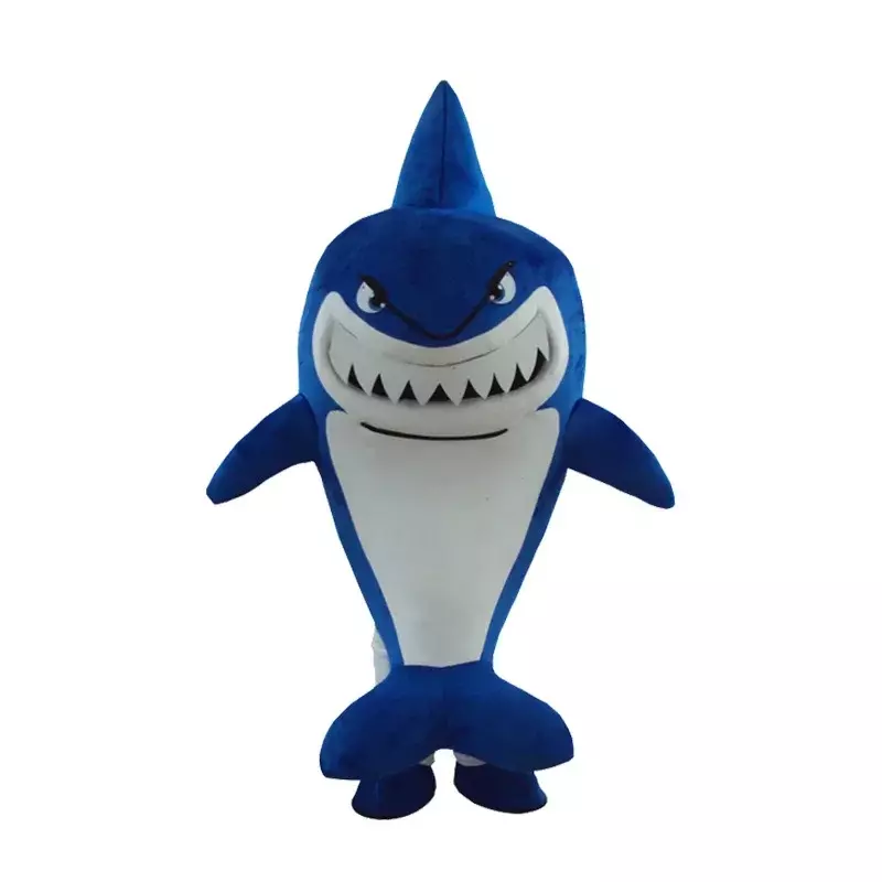 Disfraz de Mascota de tiburón para Cosplay, disfraz de personaje de dibujos animados, publicidad, fiesta, Carnaval de animales, TML