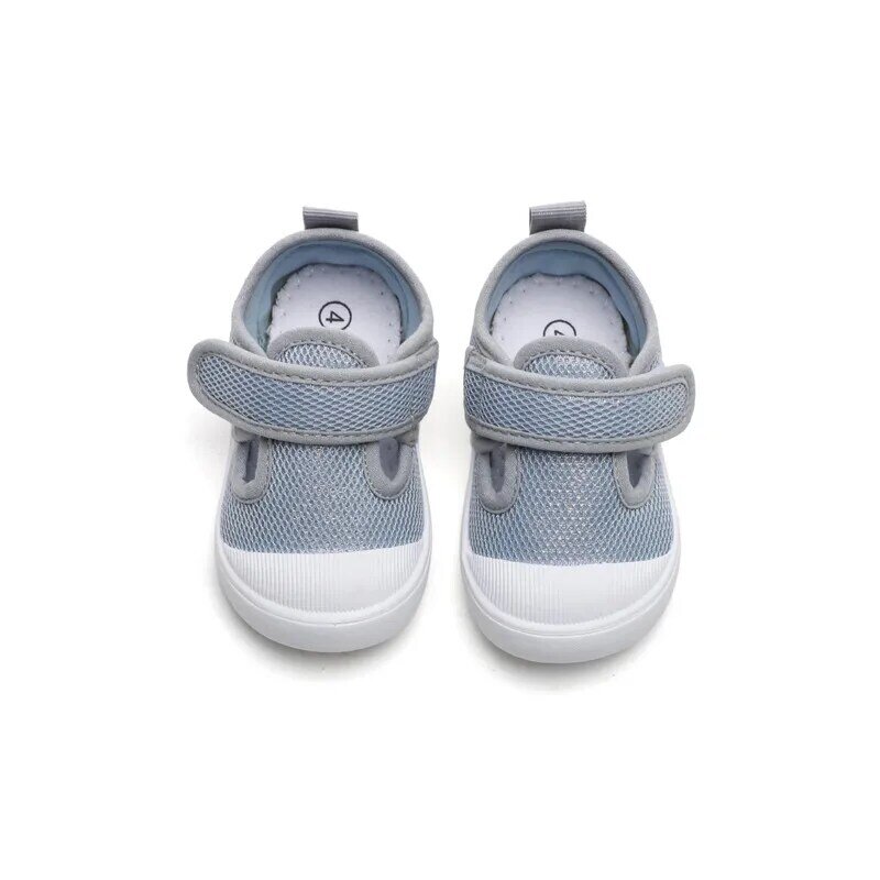 Детская обувь для первых шагов, детская обувь, кроссовки для малышей, мальчиков и девочек, мягкая Нескользящая хлопковая сетчатая дышащая легкая обувь из термоэластопласта
