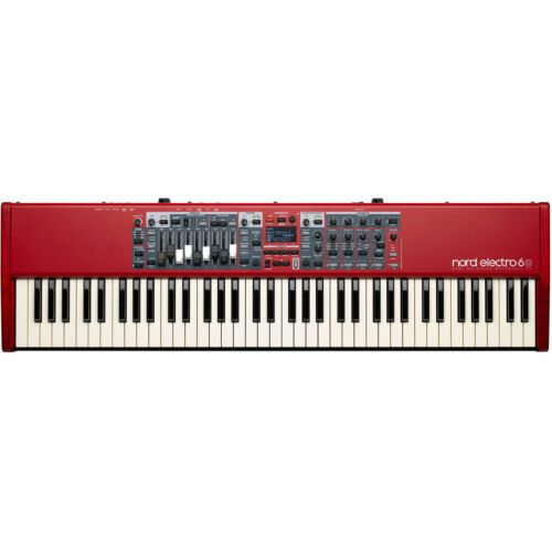 Nord electro 6d elektronische tastatur-rot (amsnelectro6d73)