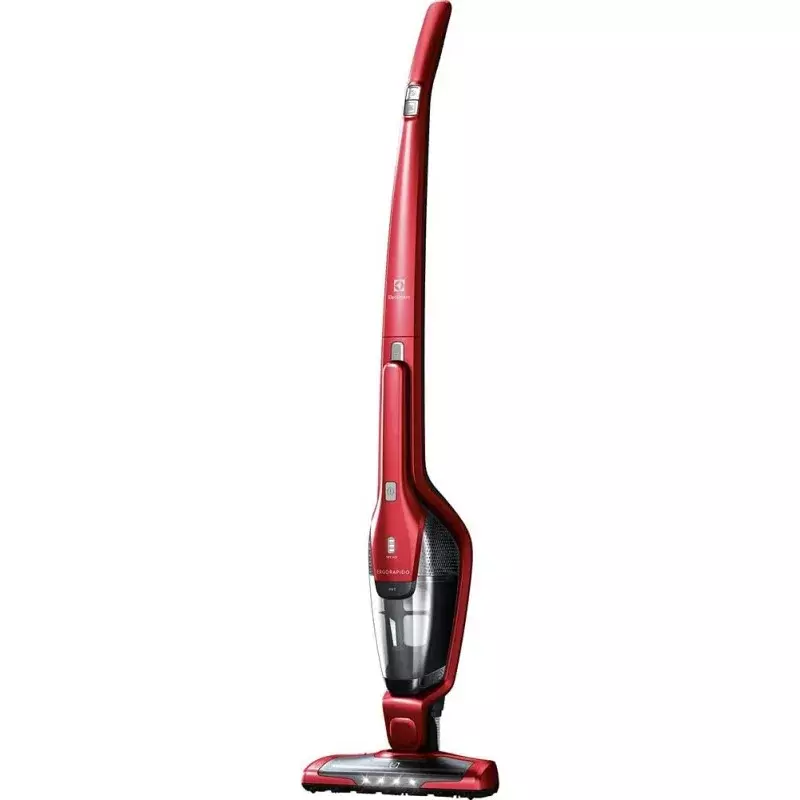 Electrolux Ergorapido stick, lightweight cordless vacuum with LED nozzle lights and turbo power battery, for removing pet hair F