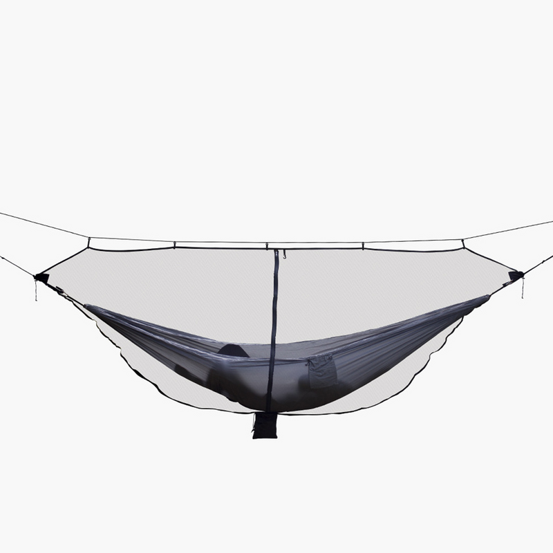 Outdoor Camping Hangmat Anti-Muskietennet Praktische Klamboe Kampeeraccessoires (Zwart)