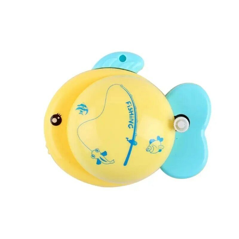 3in Clock Work Toy Game Board Hand Training Toy Novelty Gag Fishing Toy