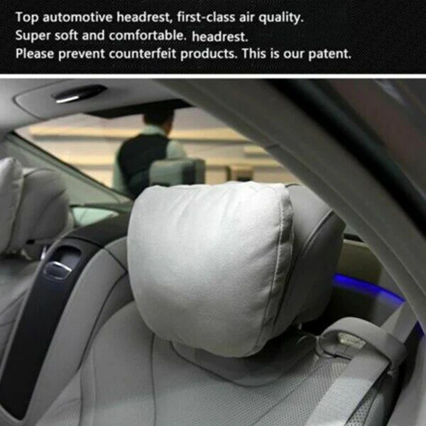 Universal Ultra Soft Headrest Capa para Carro, Pescoço Almofada, Encosto De Cabeça