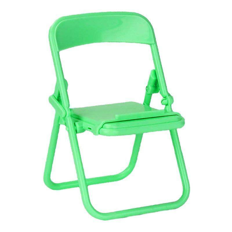 Mini sedia pieghevole supporto per telefono sedia pieghevole in rtoia pieghevole squisita supporto per telefono liscio e