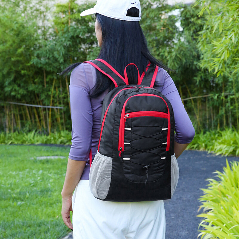 Men Women Traveling Bag Outdoor Tourism Folding Bag Fashion Leisure Large Capacity Backpack