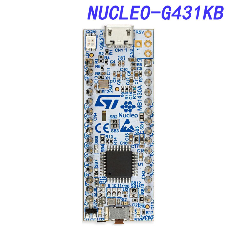 Placas y Kits de desarrollo de NUCLEO-G431KB-Placa de desarrollo ARM STM32 Nucleo-32 STM32G431KB MCU, compatible con Arduino nano connect