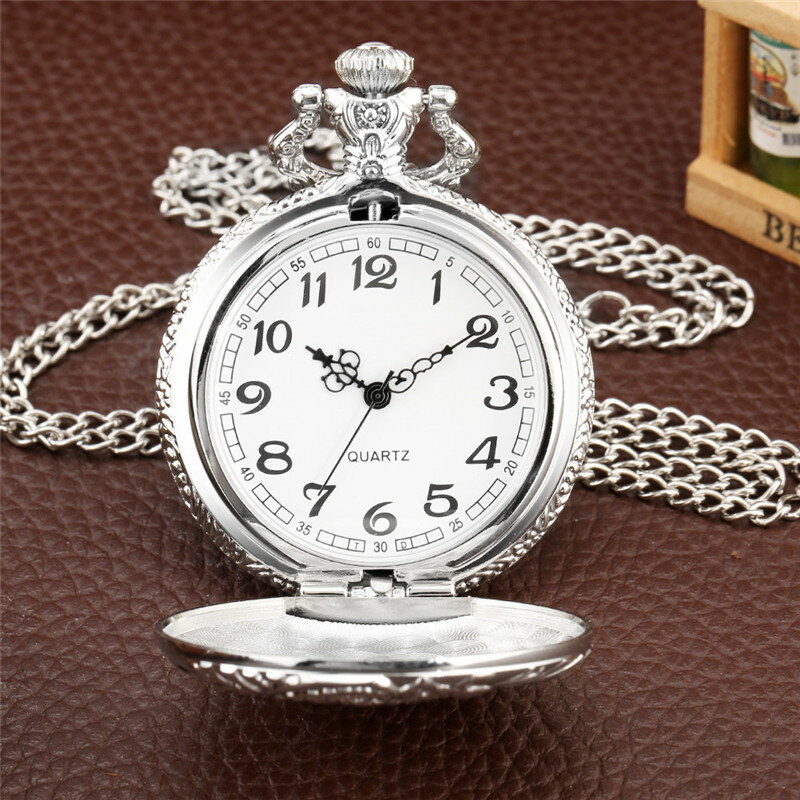 Мужские наручные часы из серебристого сплава, дизайнерские часы с золотистым циферблатом, ожерелье с цепочкой, часы с арабскими цифрами