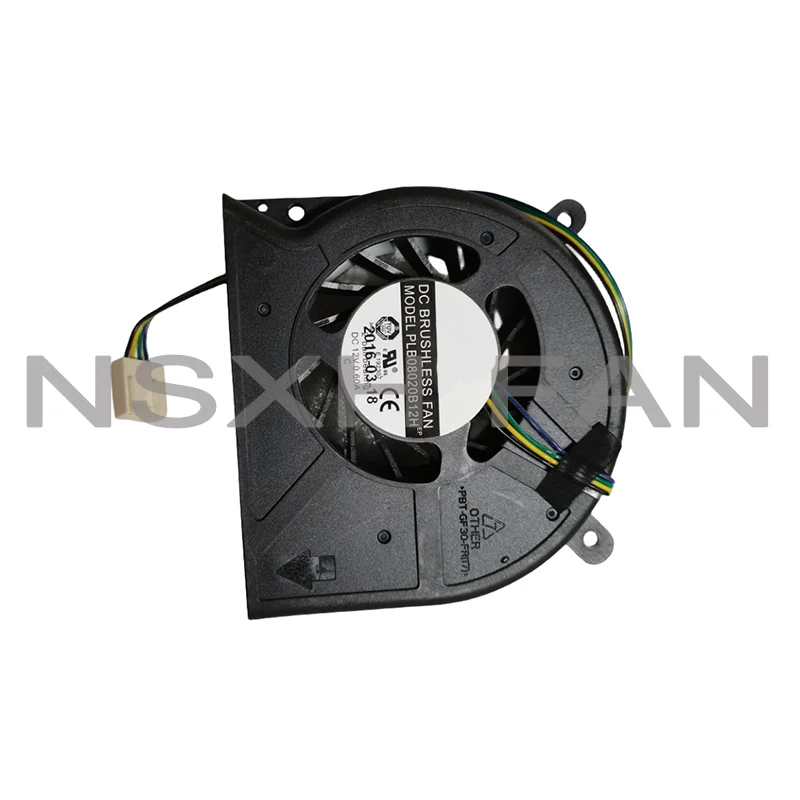 PLB08020B12H Fan FOR Q51 Q52 Q5T Q7 Desktop Fan PLB08020S12H 4pin 12V 0.6A  PLB08020S12h Other One Piece Machine Fan