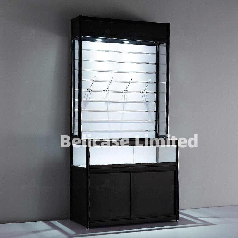 custom，Factory Direct Showcase For Wine Alcohol Drinks Display Cabinet Showcase Stand Glass Display