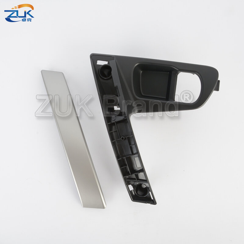 Car Front Inner Door Handle Base Black Silver ABS Trim Cover For Nissan Qashqai J10 2007 2008 2009 2010 2011 2012 2013 2014 2015