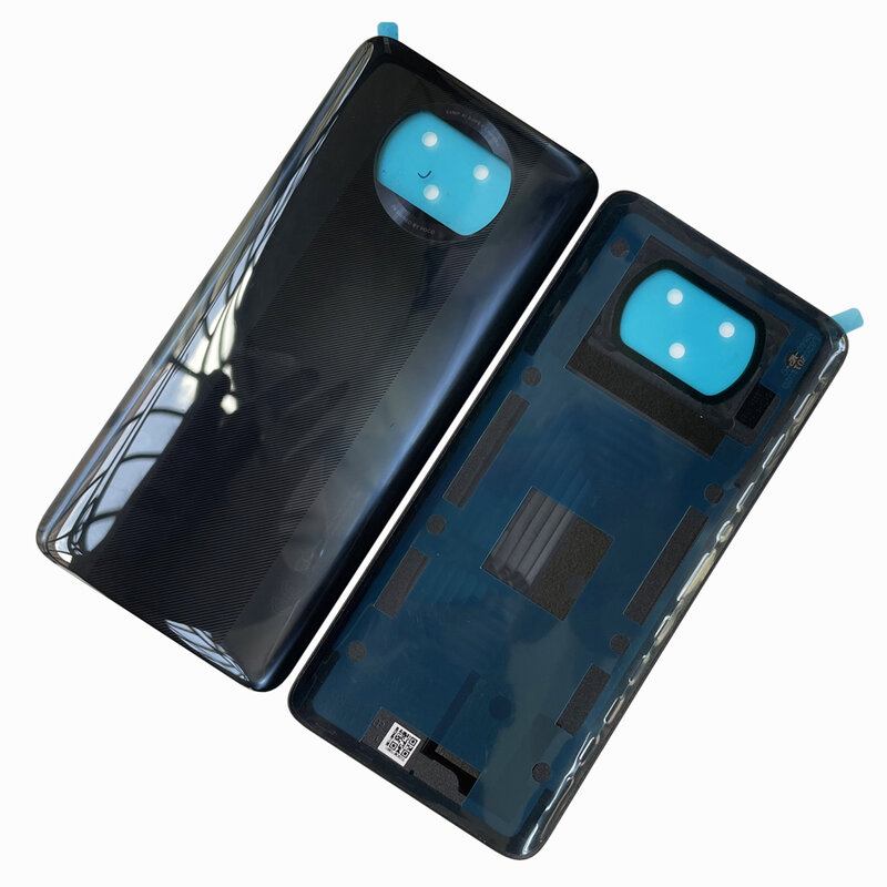 Ban Đầu Trong Cho Xiaomi POCO X3 / X3 NFC / Mi POCO X3 Pro Lưng Pin Phía Sau Nhà Ở Cửa vỏ Nắp Lưng Nhà Ở Có Keo Dán