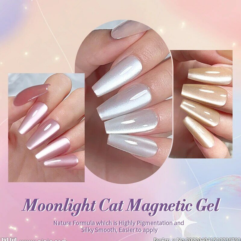 BORN PRETTY Super Moonlight kot magnetyczny żelowy lakier do paznokci 10ml biały Varnis półtrwały lakier żelowy LED UV UV