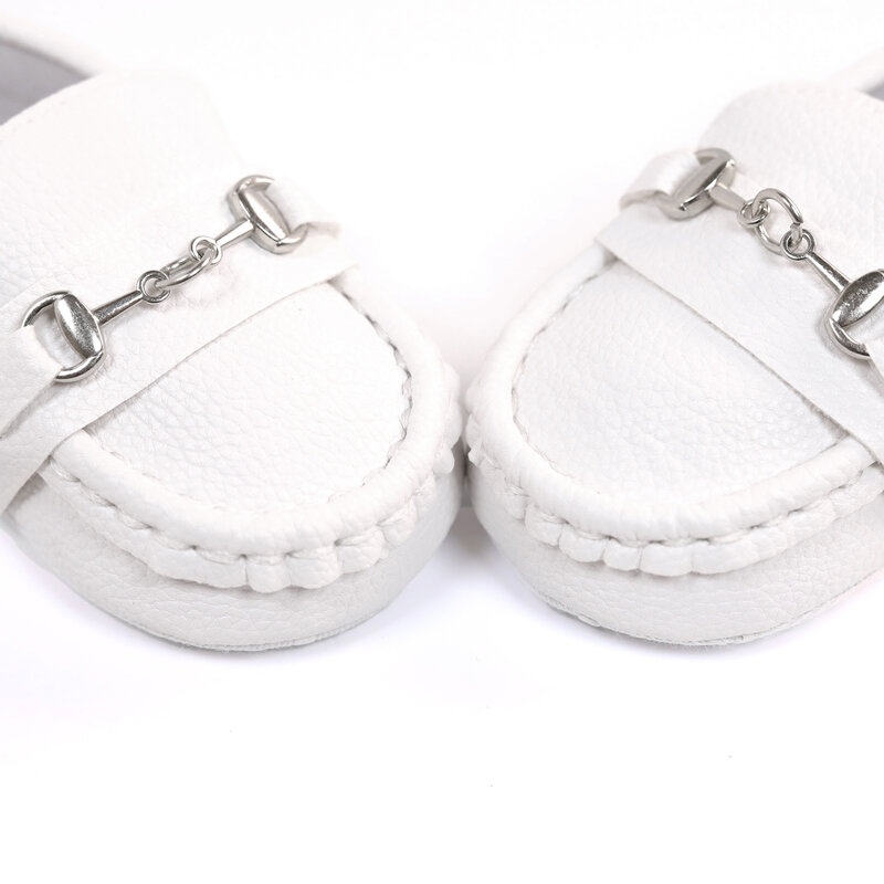 Mocasines informales de Color sólido para bebés, zapatos planos antideslizantes, cómodos y ligeros para interiores y exteriores, S
