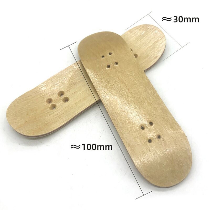 10 pezzi nuove parti di ricambio per Skateboard con dita in legno per Skateboard con dita