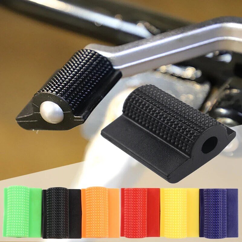 Universal Motorcycle Shift Gear Lever Pedal Rubber Cover Anti-skid Shoe Protector Foot Peg Toe Gel Motorcycle Accessories