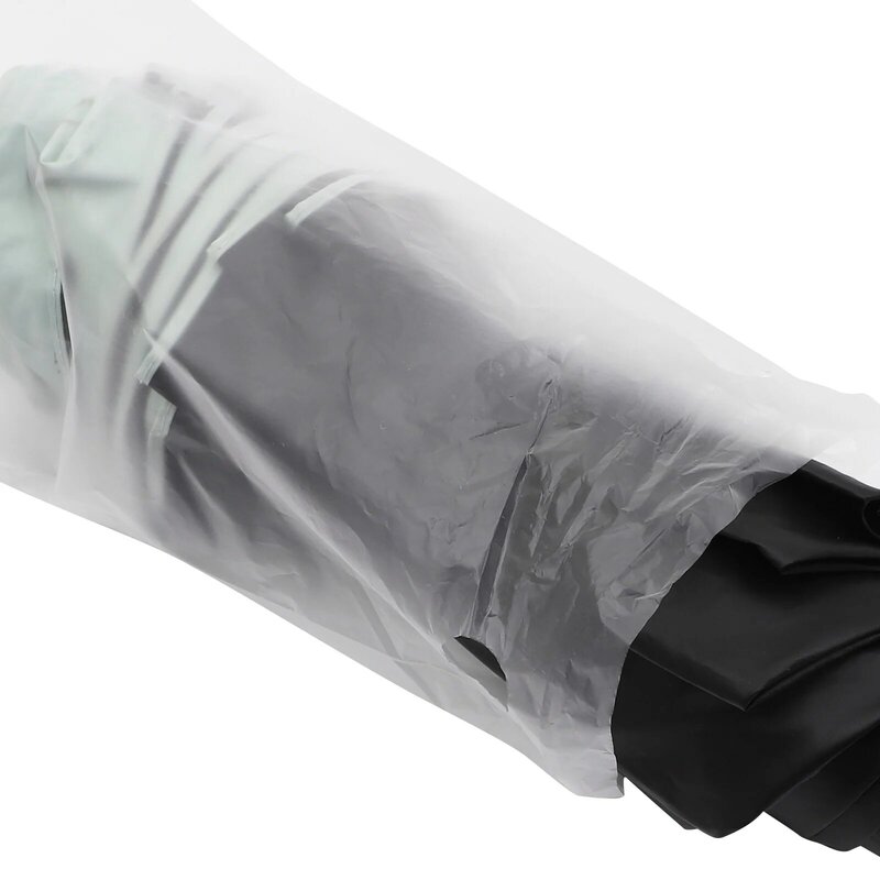 Cabilock-Clear Umbrella Sacos De Armazenamento, descartáveis Umbrella Handle Bags, Pendurado Filmes Finos, Profissional