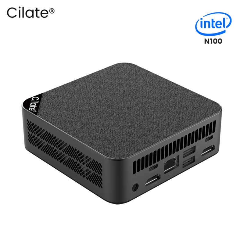 Intel Celeron n100プロセッサを搭載したミニPC,8GB, 16GB,Cilate-M910 GB, 256GB DDR4,Wi-Fi 5,Bt4.2,PCゲーマー,Windows 11 Pro,512