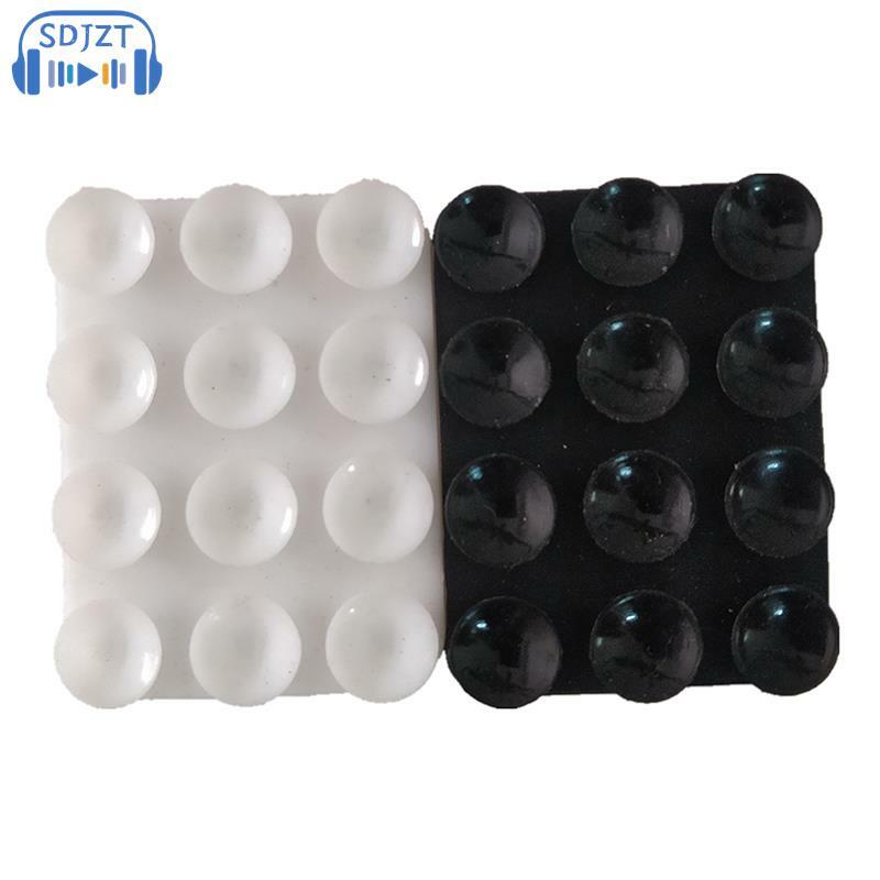 Silicone Suction Pad For Mobile Phone Fixture Suction Cup Backed Adhesive Silicone Rubber Sucker Pad For Fixed Pad