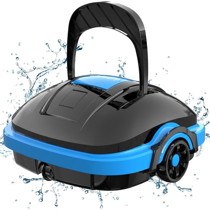 WYBOT robot aspirapolvere per piscina Cordless, aspirapolvere automatico per piscina, aspirazione potente, IPX8 impermeabile, doppio motore, filtro Fine da 180 micron