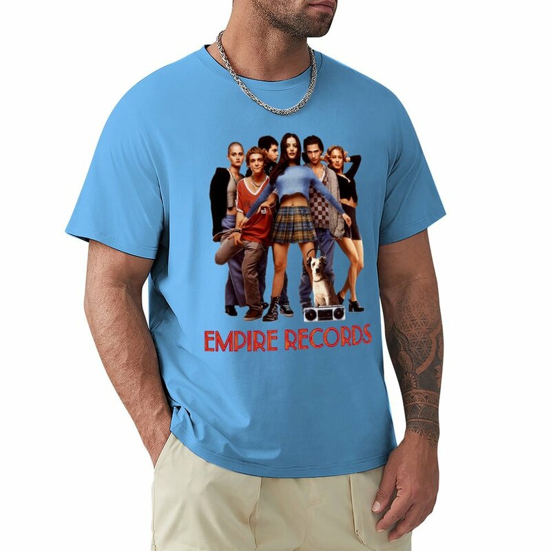 Empire Records-camiseta Animal Print para homens, camisa personalizável para meninos