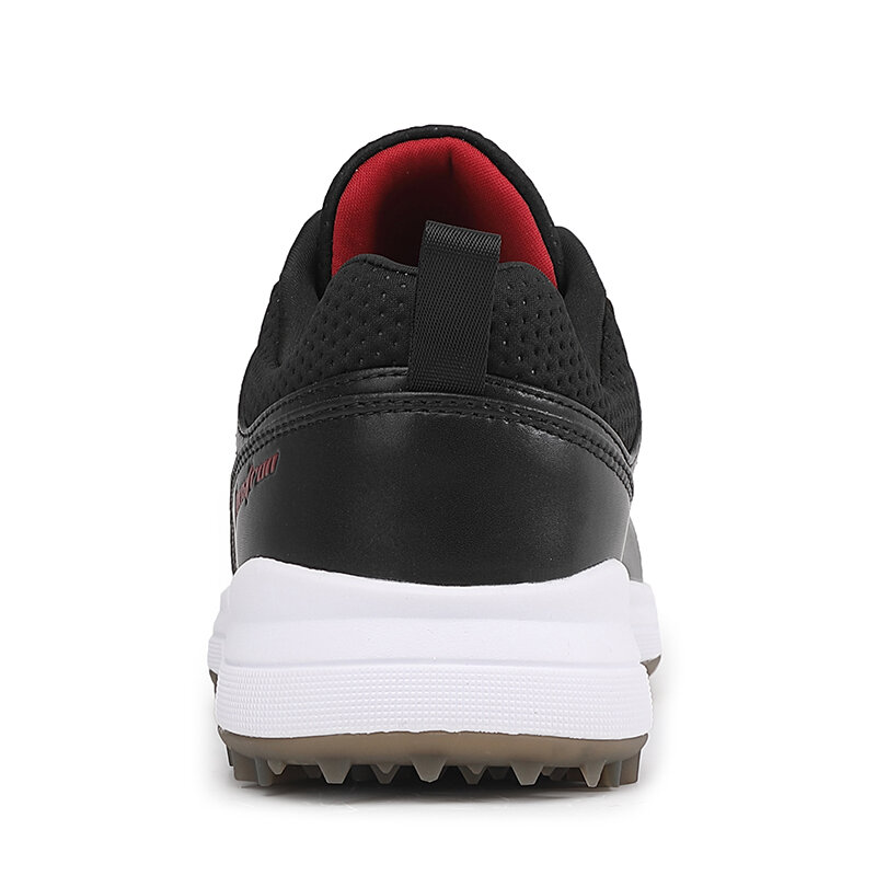 Zapatos de Golf impermeables para hombre, zapatillas de deporte para caminar sin clavos, talla 40-47