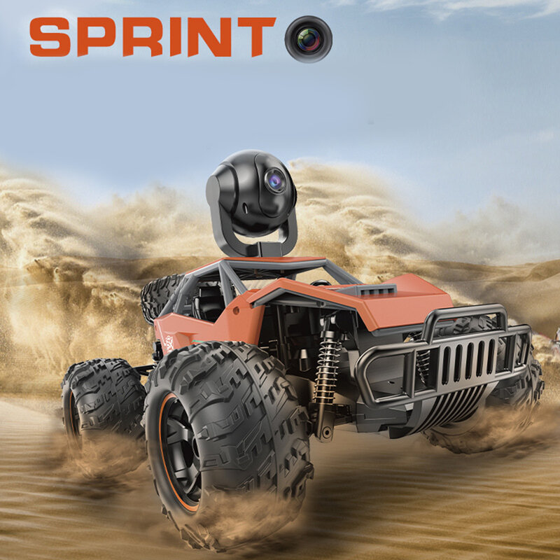 C039W RC Car With 1080P WIFI Camera 30KM/H High Speed Climbing Car 2.4G 4WD Off-Road Vehicle Toys For Boys Gifts