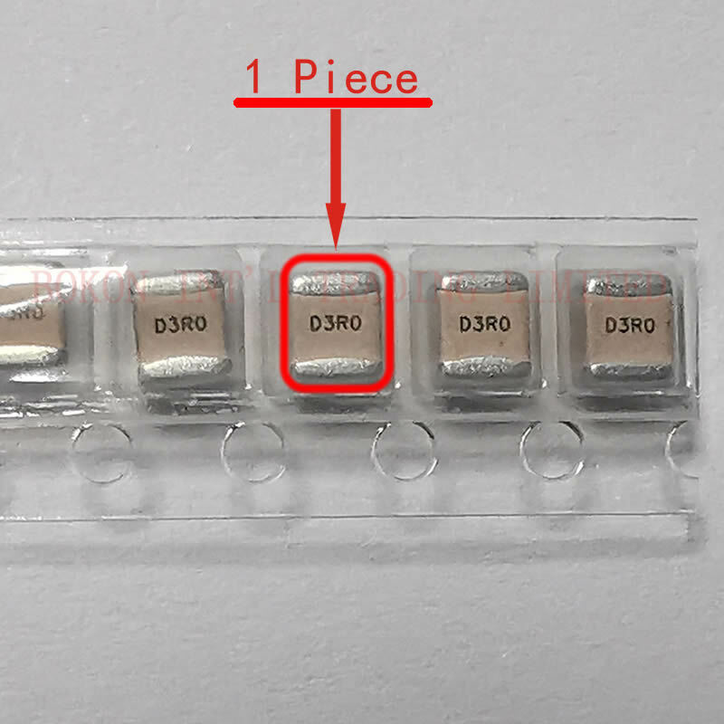 Condensadores de microondas de cerámica, tamaño 500, 3.0pF, 1111 V, RF, alto Q, bajo ESL, ruido, a3R0B, D3R0, 3pF, porcelana, P90, multicapa