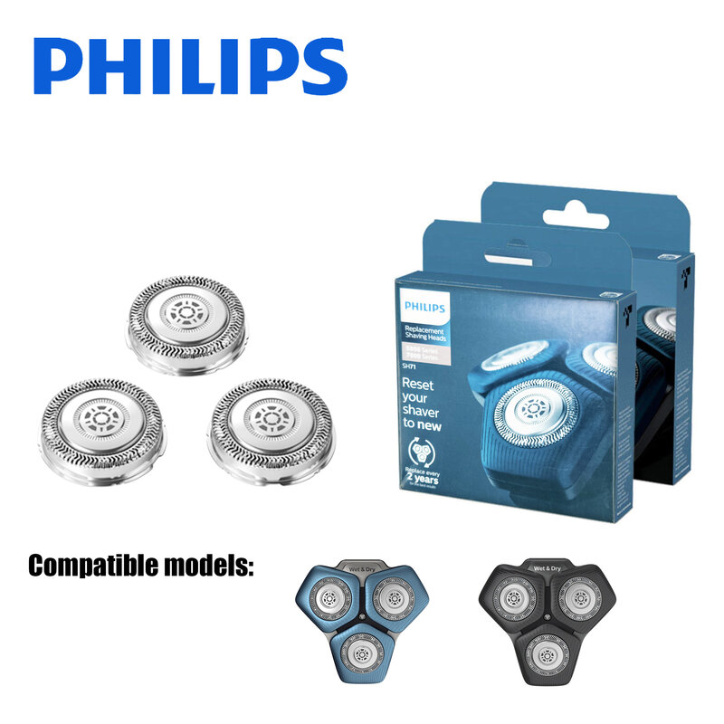 Philips-Têtes de rasage de rechange, recharge de lame SH71