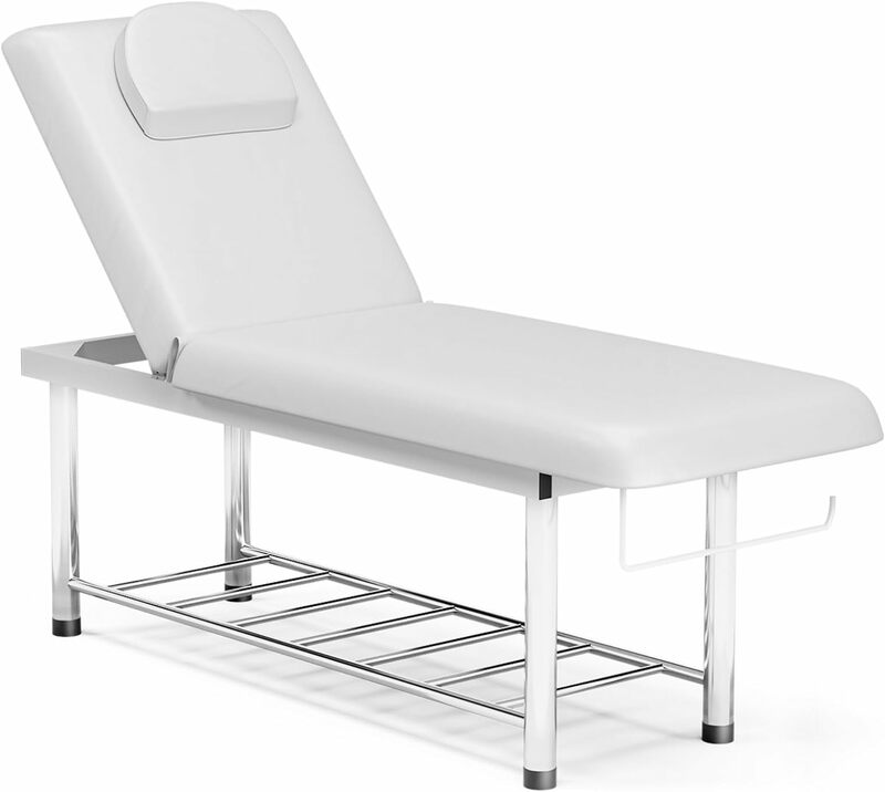 Профессиональный массажный стол SyyBhb, стационарная сверхпрочная кровать для осмотра, лечение, медицинская терапия, тату, салон лица, Backr, 550 фунтов
