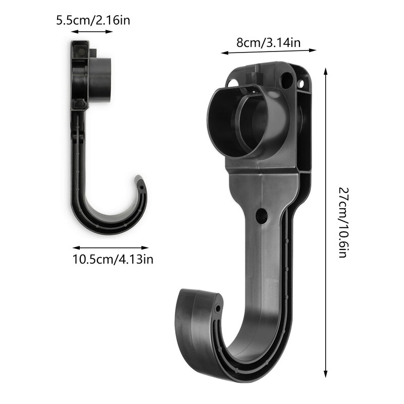 Wall Cable Holder Type 2 Charging Cable  Secure Cable Organiser For Type 2 Chargers Type 2 Wall Mount Charging Cables