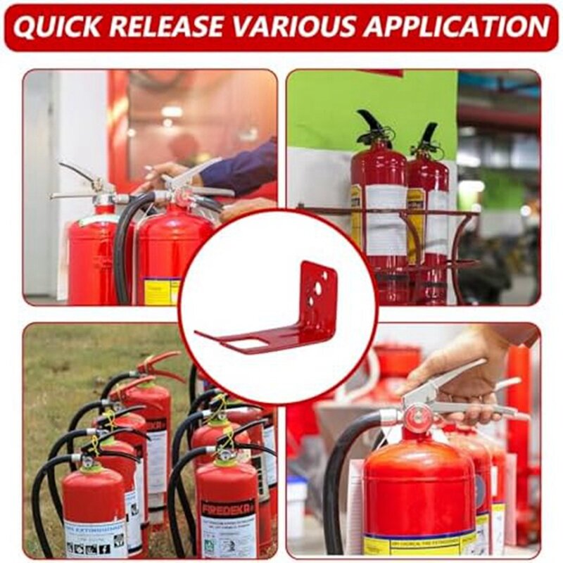 Soportes y soportes para extintor de incendios, soportes y soportes universales para todos los extintores de 5 a 40 Lb