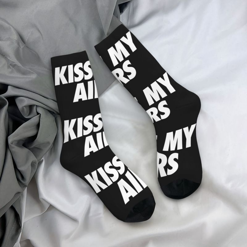 Kiss My Airs Kleid Socken männer frauen Warme Lustige Neuheit Crew Socken