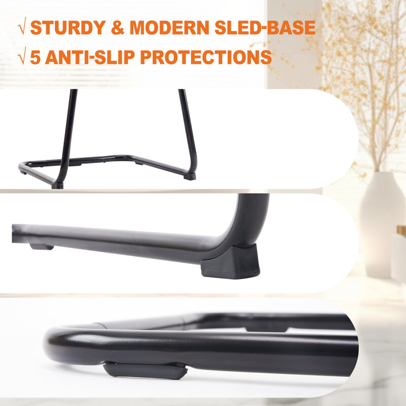 Verstellbarer ergonomischer Arbeits stuhl mit mittlerer Rückenlehne, überlegener Lordos stütze, schwarz, groß, zweijährige Garantie und komfortables Design