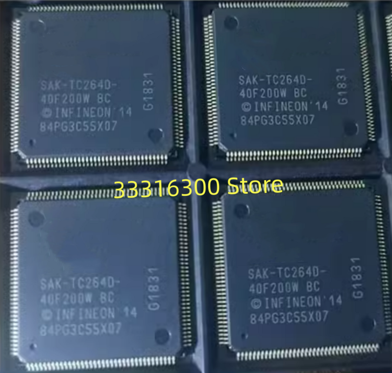 2pcs neue SAK-TC264D-40F200W SAK-TC264DA-40F200W SAK-TC264D SAK-TC264DA qfp144 mcu intelligente fahrzeug messgerät chip ic