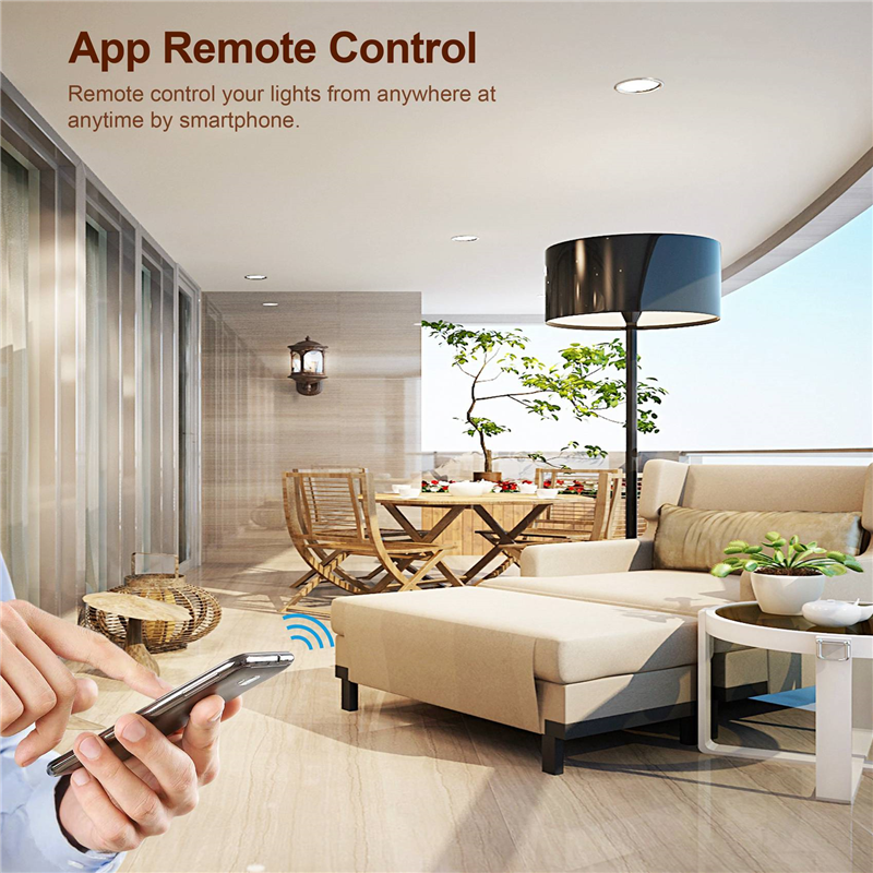Умный диммер Tuya с Wi-Fi, 10 А, поддержка 2-канального управления, 1 клавиша, совместим с приложением Google Home Alexa Smart Life