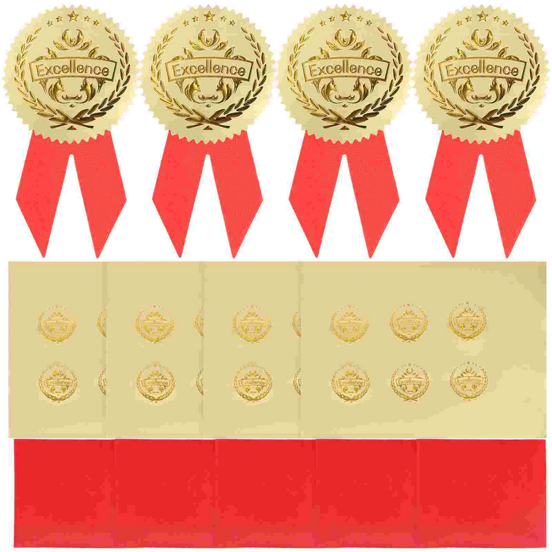 Graduation Commendation Medailles Stickers Awards Voor Kinderen Aanmoediging Voetbalpapier Volwassenen Kinderen