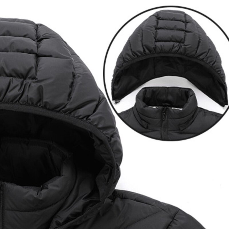 따뜻한 겨울 스키 재킷, USB 충전식 온열 의류, 15 구역 온열 코트, 세척 액세서리