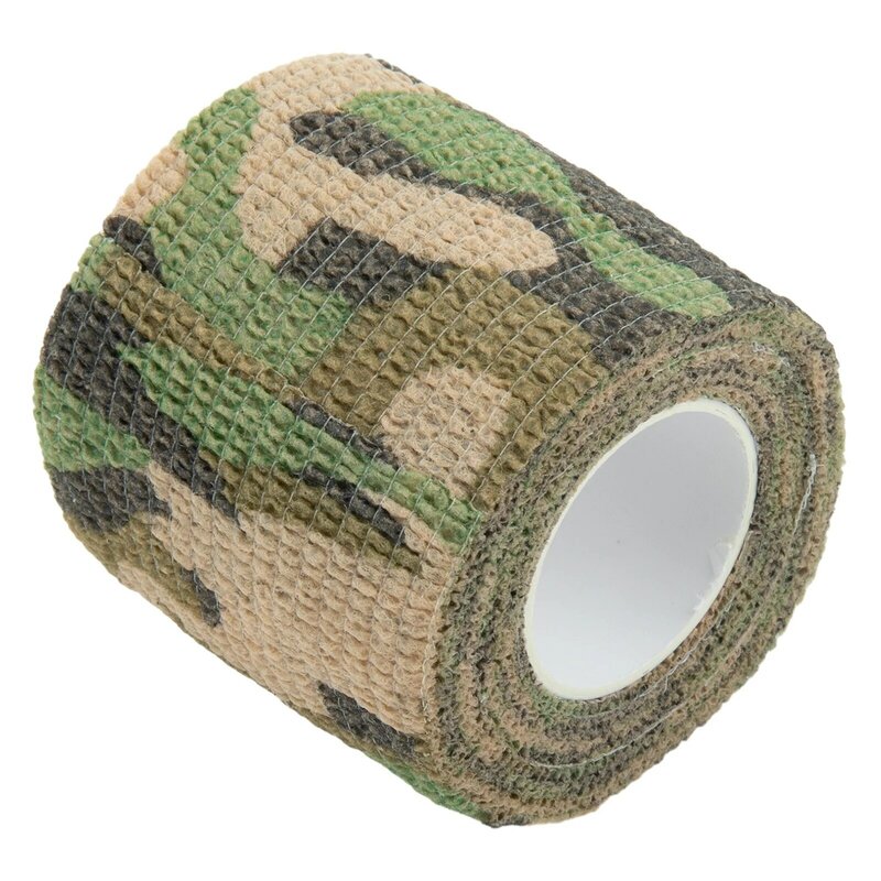 1Pc Herbruikbare Camouflage Onzichtbare Tape Verborgen Hulpgereedschap Voor Het Beschermen Van Apparatuur En Het Verbeteren Van Grip 5Cm X 4.5M