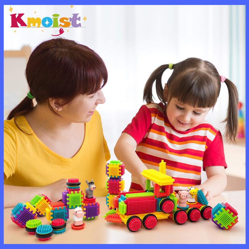 Juguetes de bloques de construcción para niños, ladrillos de modelado educativo, figuras de animales para niños pequeños, ensamblaje interactivo, juego preescolar