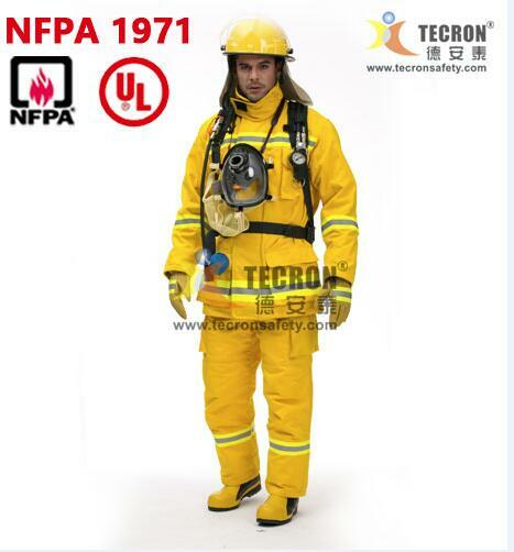 Tecron-Terno de combate a incêndio, Terno fogo, Terno Nomex, NFC, 1970
