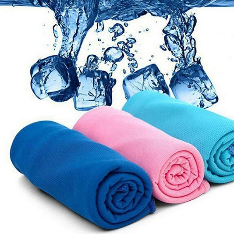 Siłownia Outdoor Fitness sportowy magiczny szybki ręcznik chłodzący szybkie chłodzenie tkaniny lód zimny ręcznik sportowy