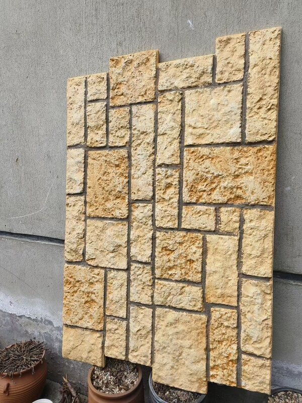 Paneles de pared de Pu de piedra Gen, modelo nuevo, materiales de construcción excelentes baratos, producción de tecnología avanzada