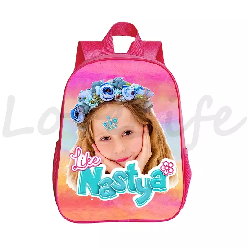 Como Nastya mochila impermeável, saco de escola primária, infantil Bookbag, berçário, jardim de infância meninas, mochila