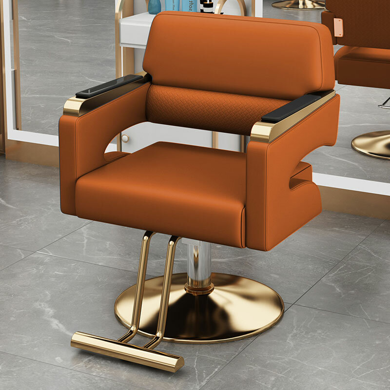 Luxury Beauty Barber Chairs Comfortable Stylist Vanity Manicure Barber Chairs Professional Silla De Barbero Salon Equipment