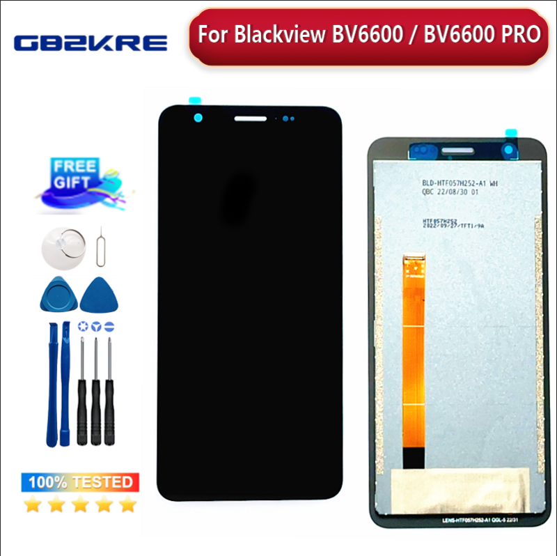 5.7 Inch Blackview BV6600 LCD Display+Touch Screen Digitizer Assembly 100% Original LCD+Touch Digitizer For BV6600E BV6600 Pro