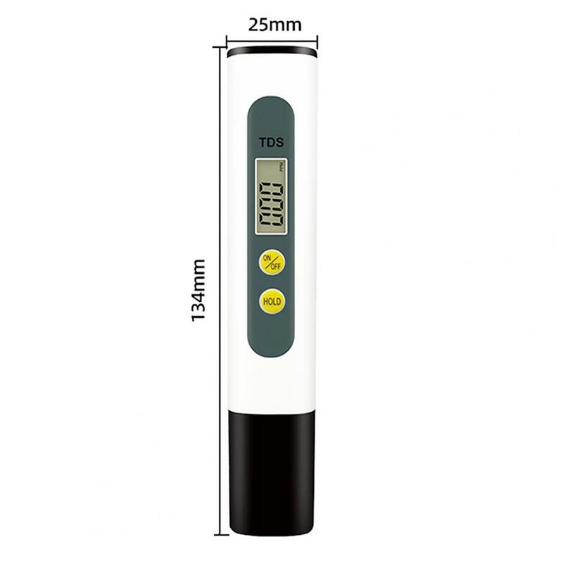 Portable TDS Water Quality Test Pen Low Consumption Smart Chip Accurate High Accuracy Water Quality Tester